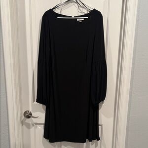 Calvin Klein Black Long Sleeve Dress